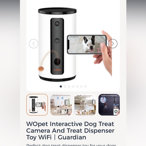 Pet monitor- Pet Cam that shoots treats! - Picture 2 of 6